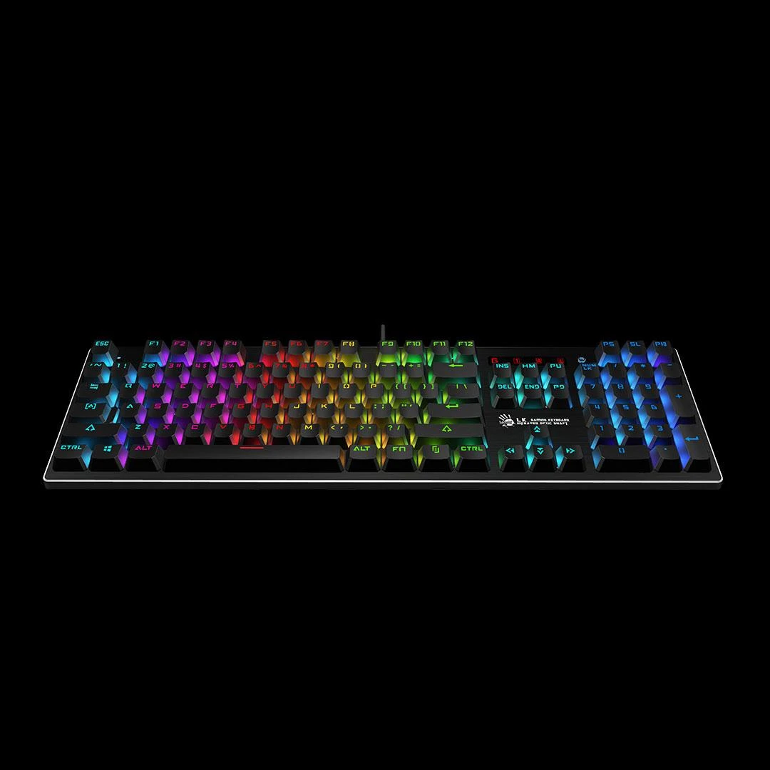 Mechaninė klaviatūra A4Tech Bloody B802R RGB (LK Blue Switch)