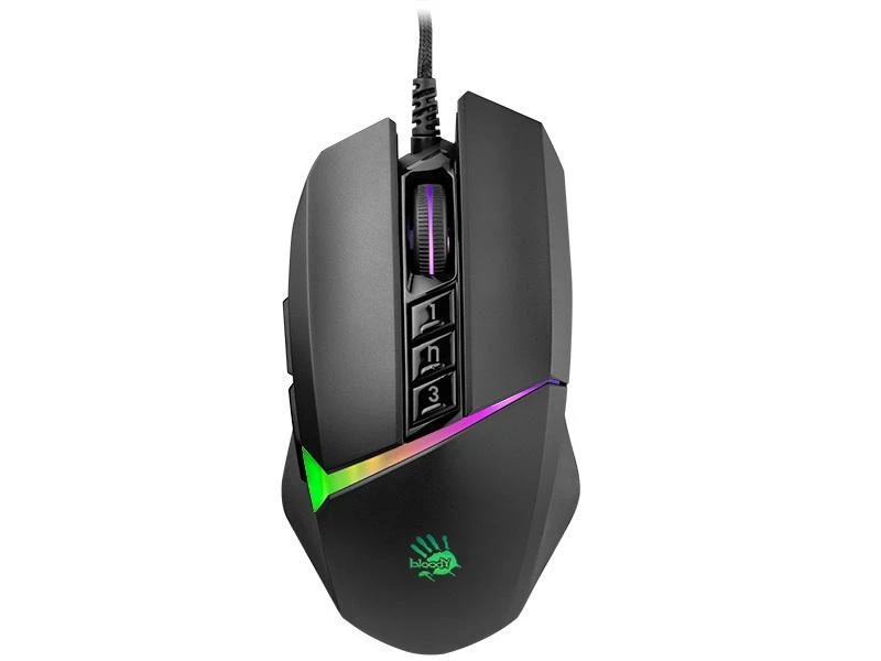 A4Tech BLOODY W60 MAX Stone Juodas USB Activated Pelė