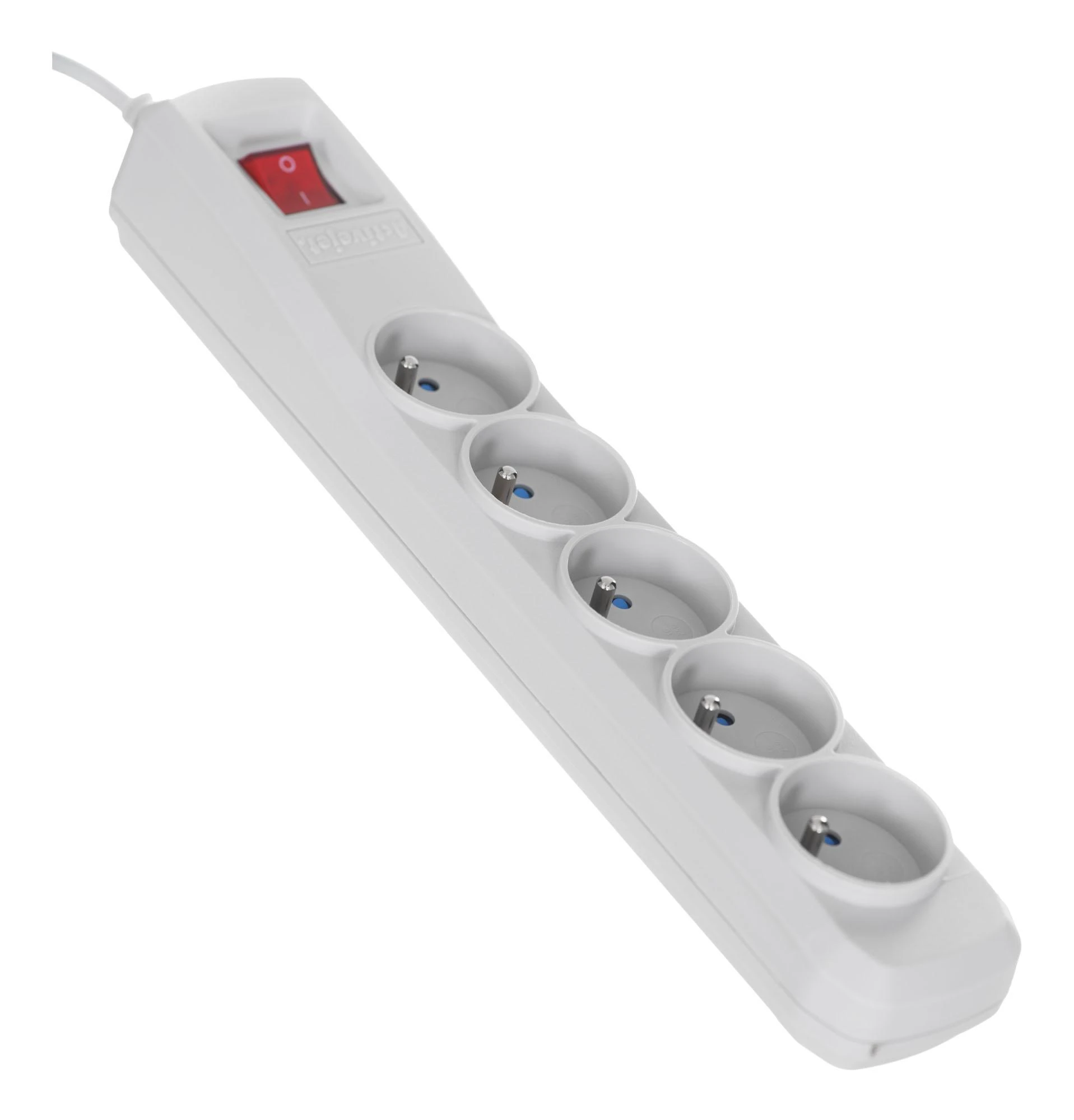 Activejet pilkas maitinimo juostelė su laidu ACJ COMBO 5G/5M/BEZP. AUT/S