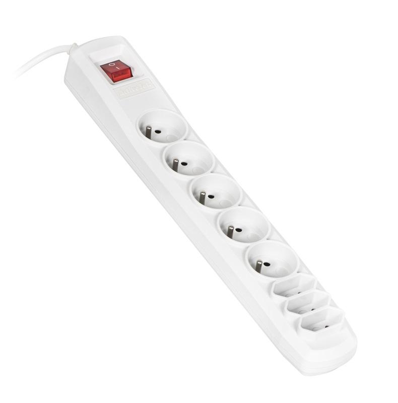 Ilgiklis - Activejet APN-8G/5M 8 AC Lizdai 5m Laidas Žalias