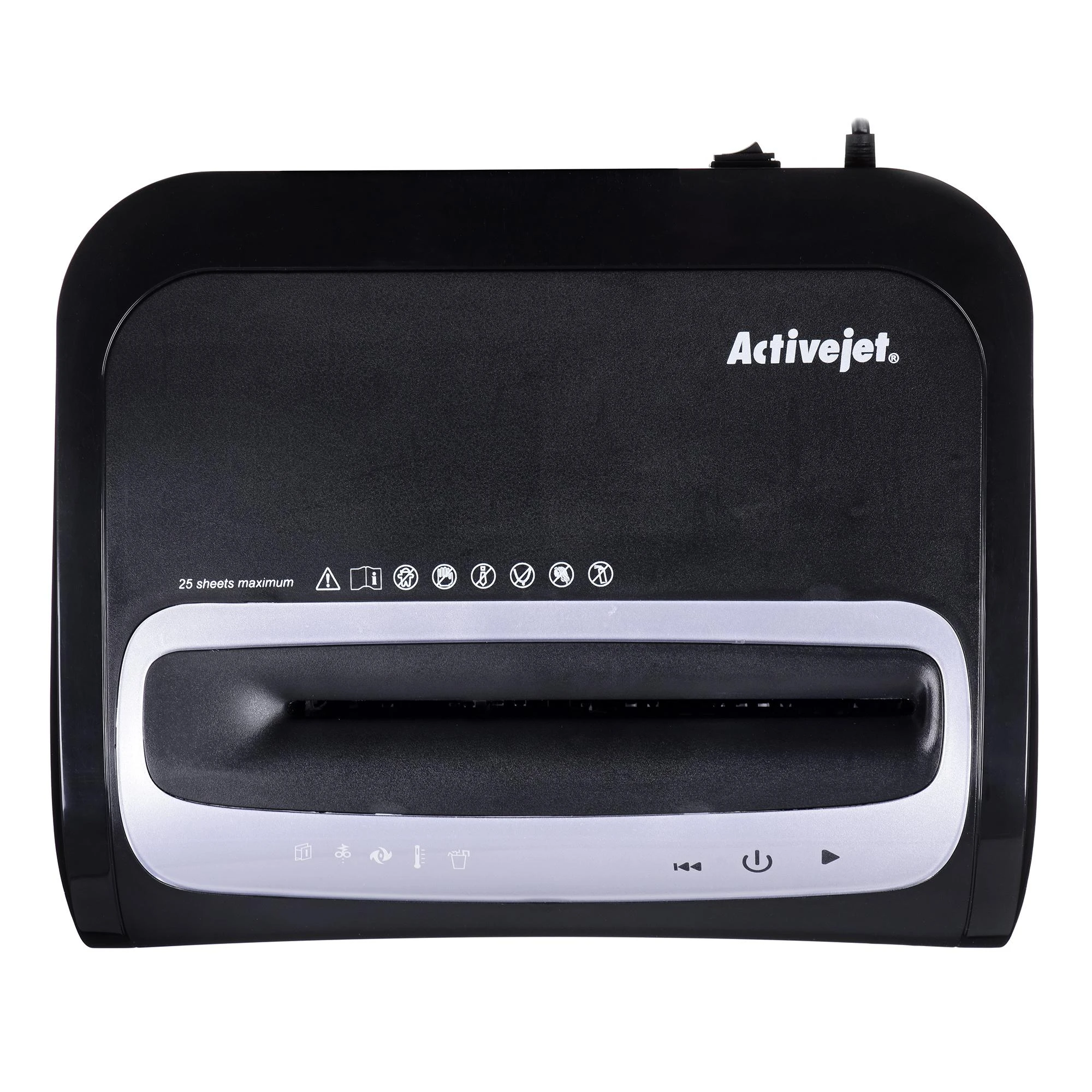 Activejet ASH-2502C popieriaus smulkintuvas Kryžminis smulkinimas 60 dB