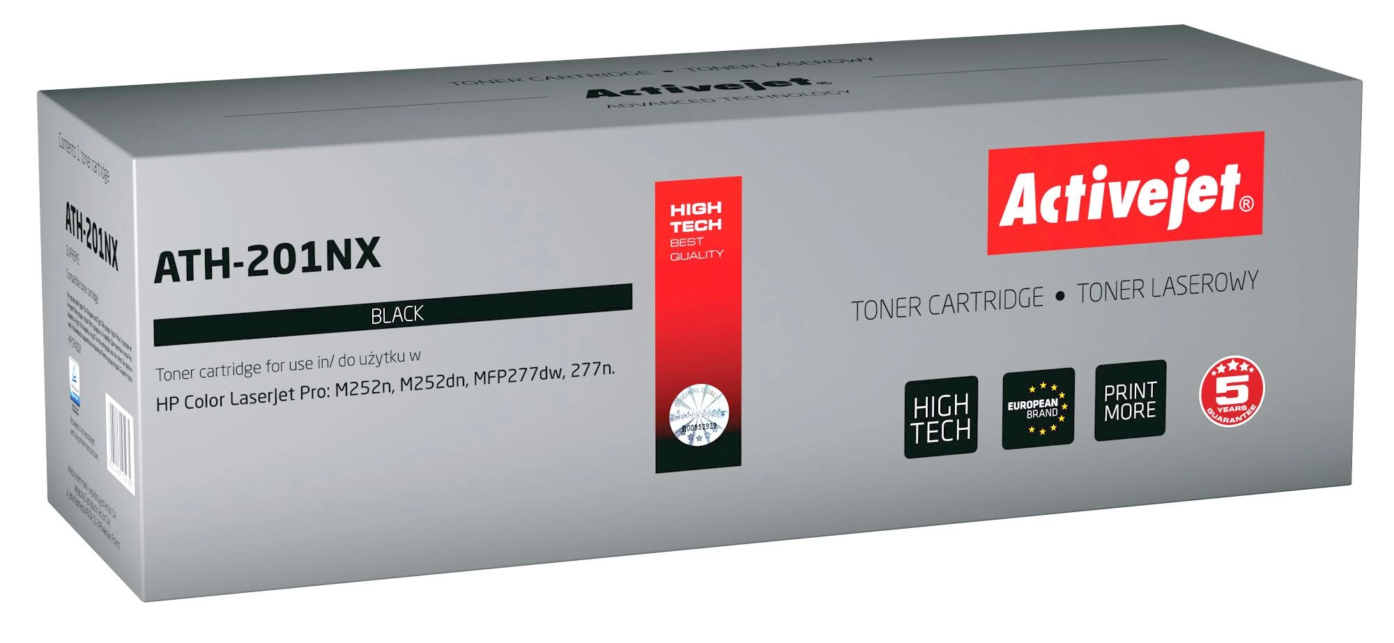 Tonerio Kasetė - Activejet ATH-201NX Juoda 2800 Puslapių