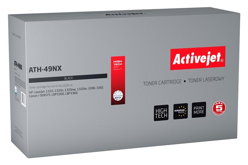 Toneris - Activejet ATH-49NX, Suderinamas Su HP 49X, 6000 Puslapių, Juodas