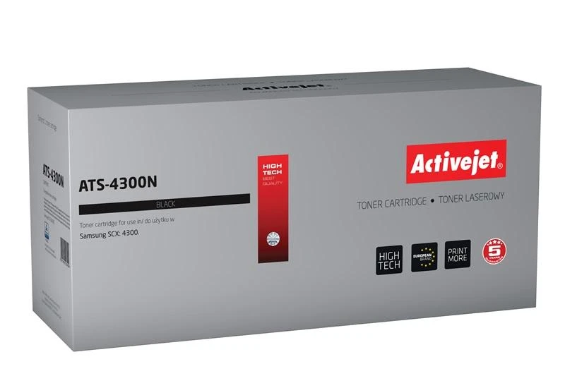 Tonerio Kasetė - Activejet ATS-4300N 2500 Puslapių Samsung Juoda