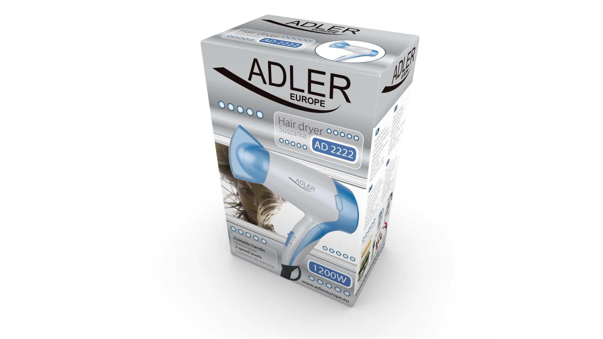 Plaukų džiovintuvas Adler AD2222 1200W
