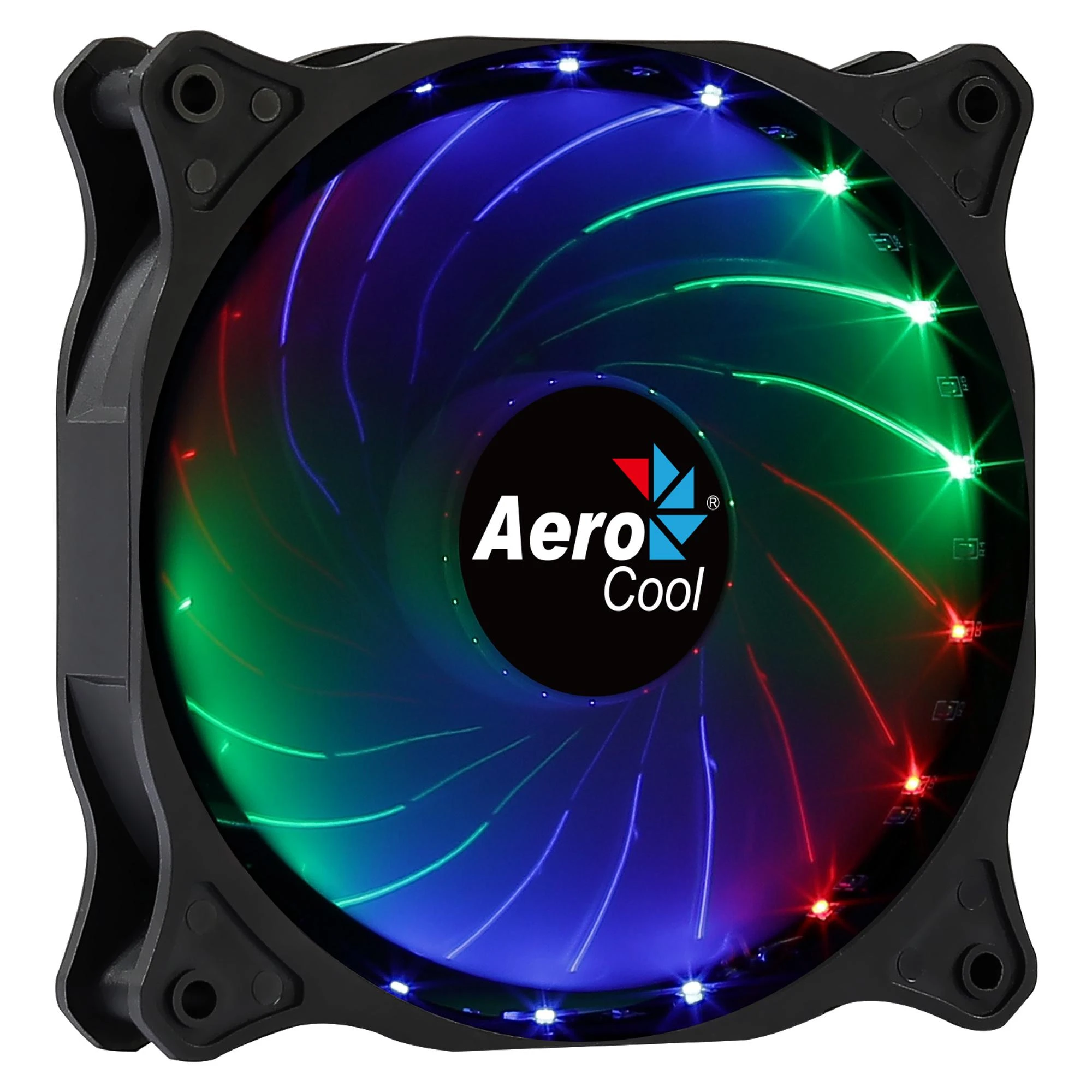 Aerocool Cosmo 12 Kompiuterio korpusui Ventiliatorius 12 cm Juoda