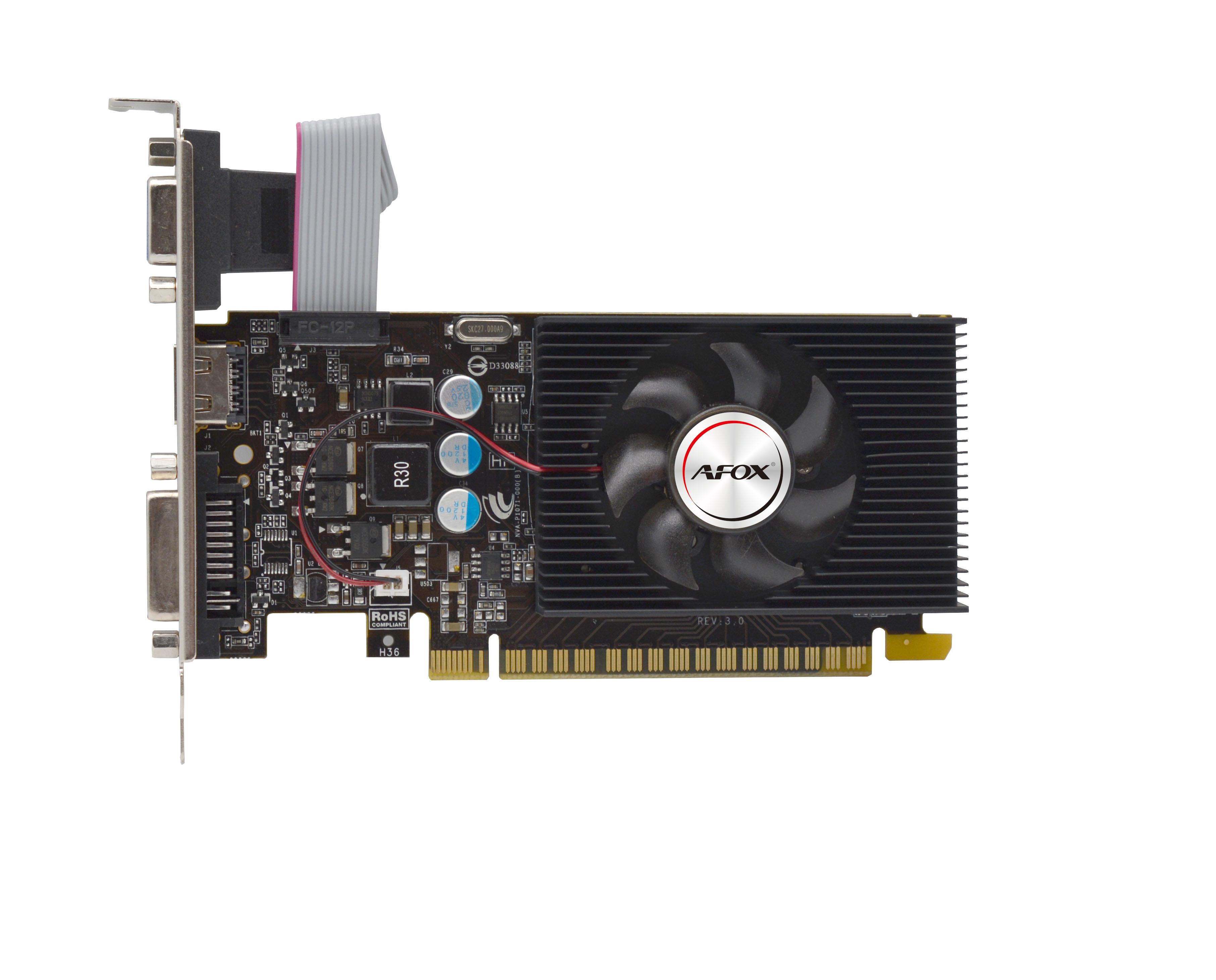 Vaizdo plokštė Vaizdo plokštė AFOX GeForce GT420 4GB DDR3 AF420-4096D3L2
