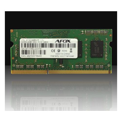 AFOX SO-DIMM DDR3 8GB atminties modulis 1333 MHz LV 1,35V