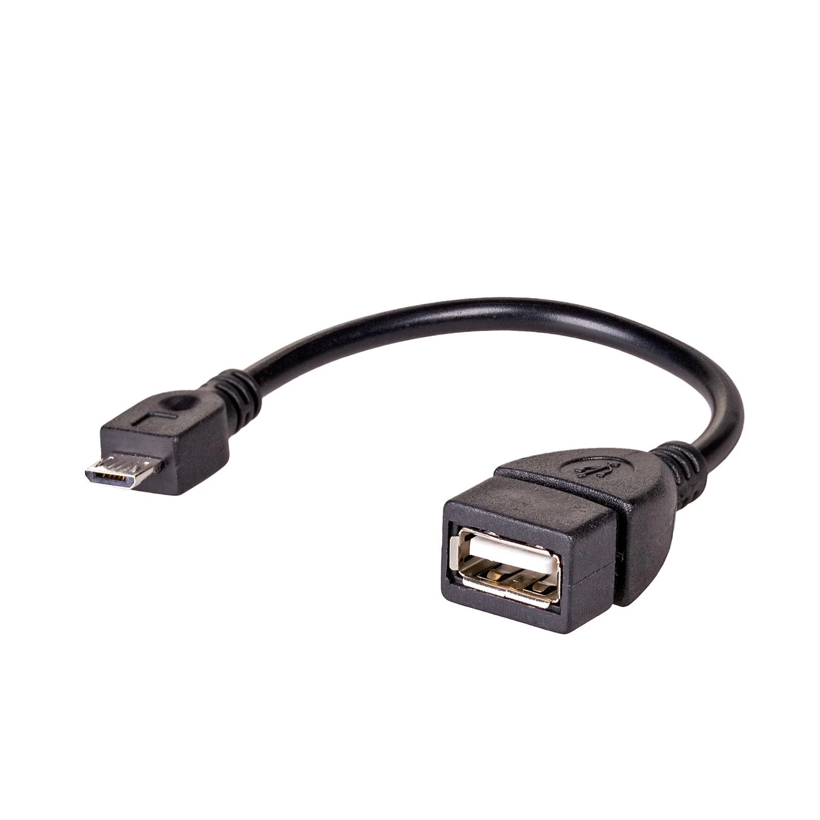 Adapteris microUSB - USB OTG Akyga - 12cm