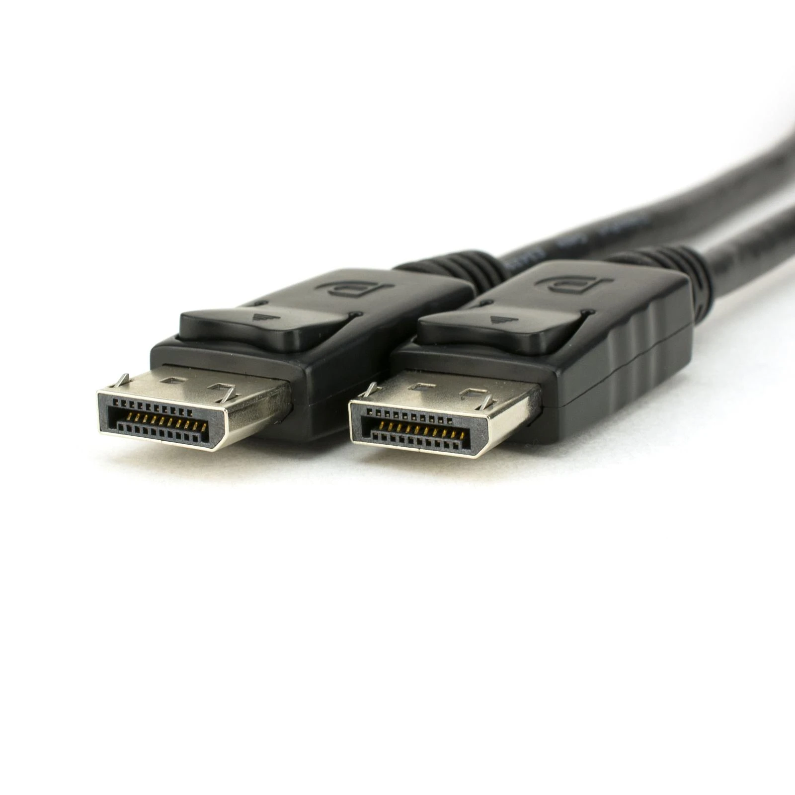 Akyga AK-AV-10 DisplayPort jungtys su fiksatoriais