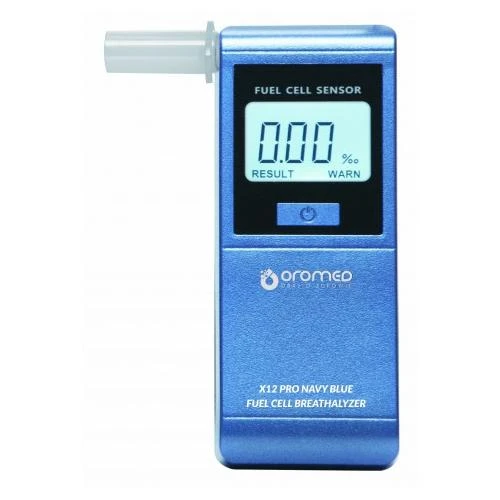 Oromed X12 PRO mėlynas alkotesteris su ekranu