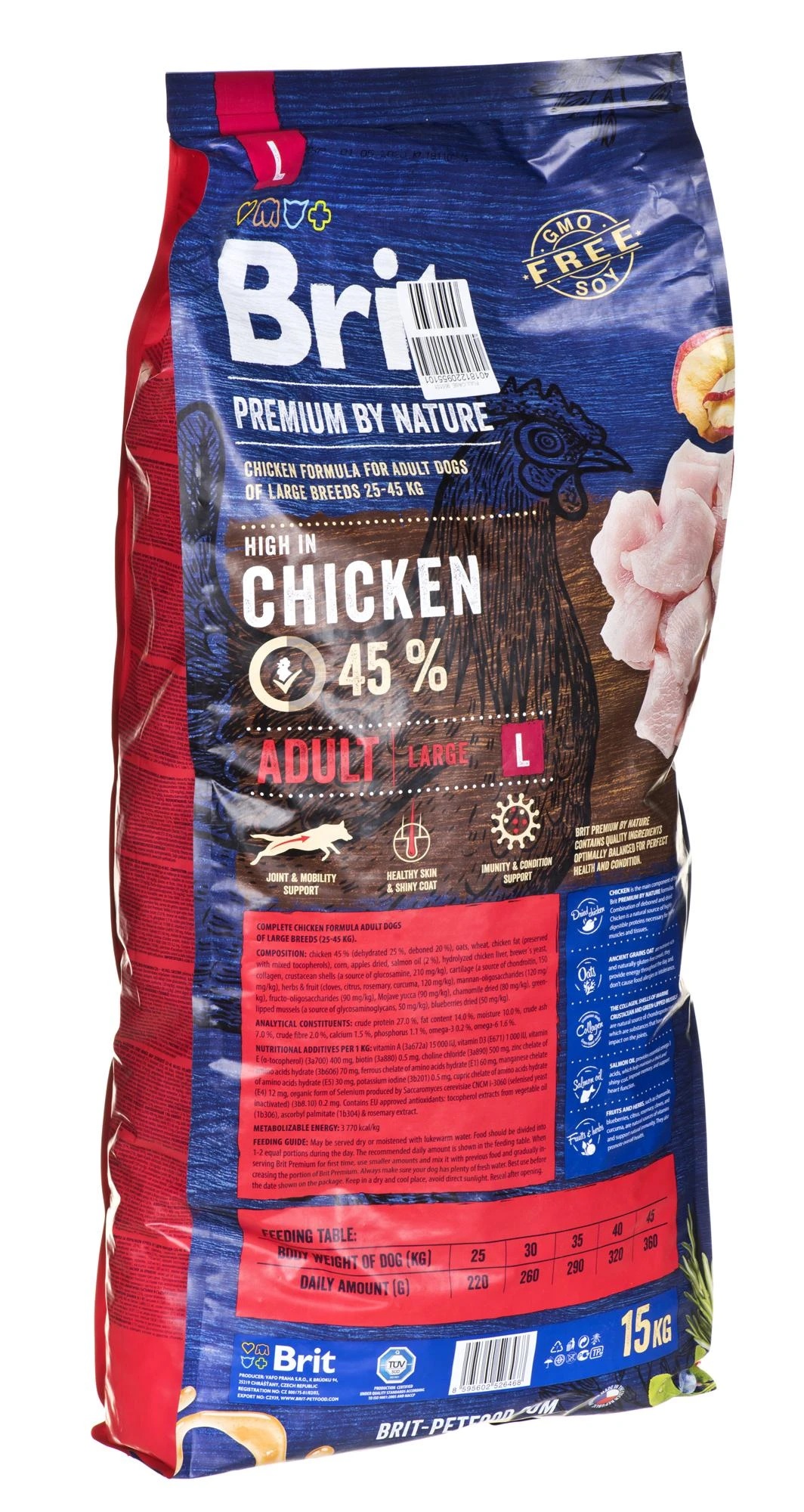 BRIT PREMIUM Dog by Nature Adult L 15 kg