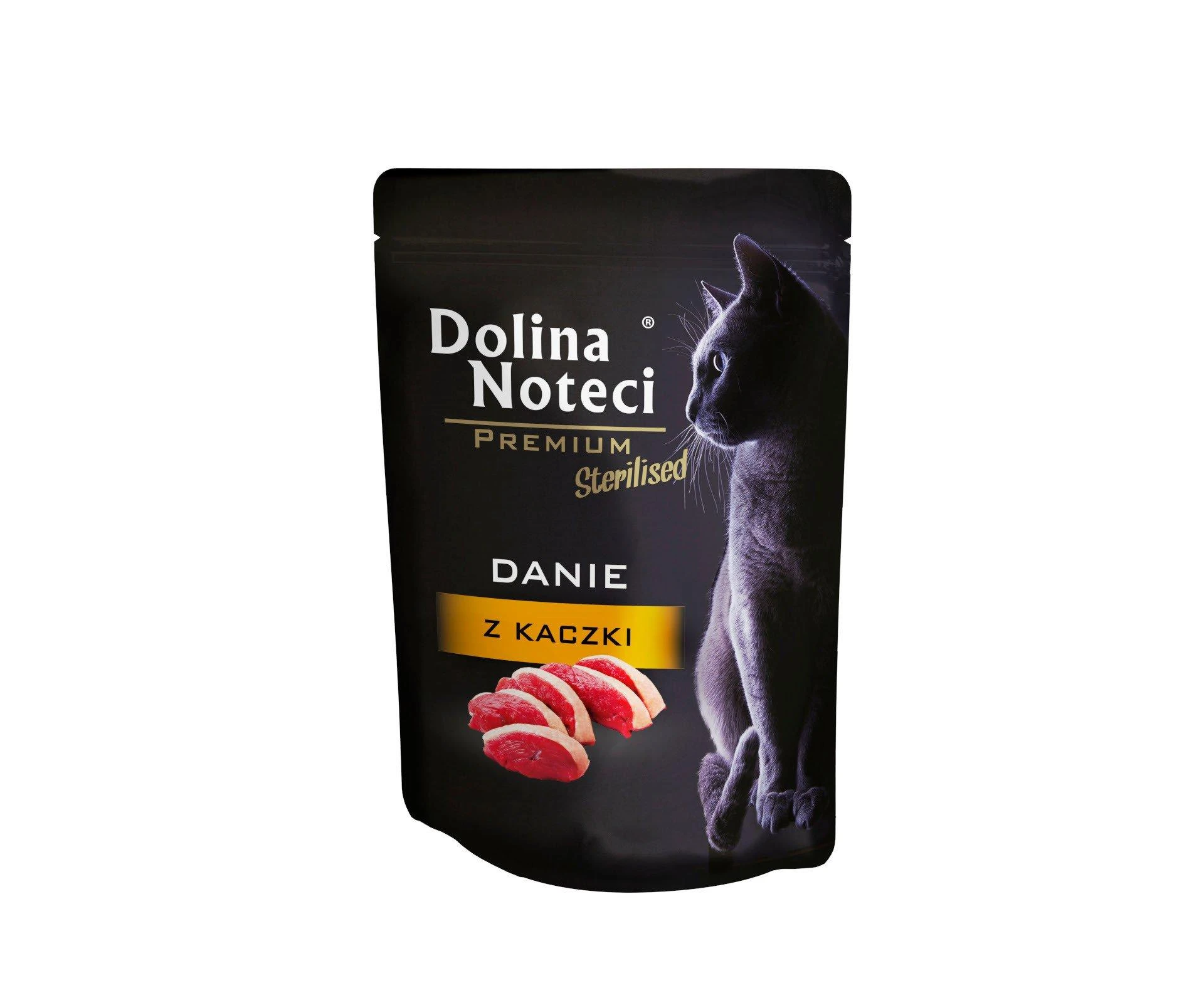 Drėgnas Kačių Maistas - Dolina Noteci Premium Sterilizuotoms Katėms, 85g