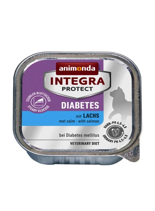 Animoda Kačių Maistas - ANIMONDA Integra Protect Diabetes Lašiša 100g Drėgnas Maistas