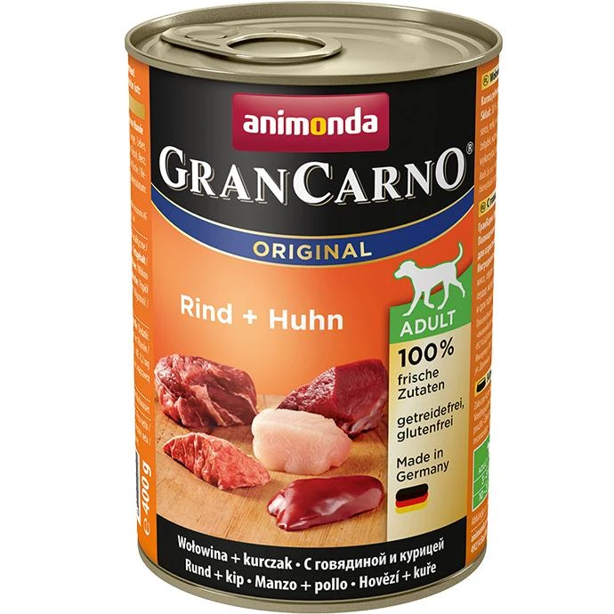 Animoda animonda GranCarno Original jautiena, vištiena Adult 400g