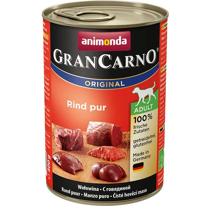 Animoda Animonda Grancarno adult 400g suaugusių šunų konservai su jautiena
