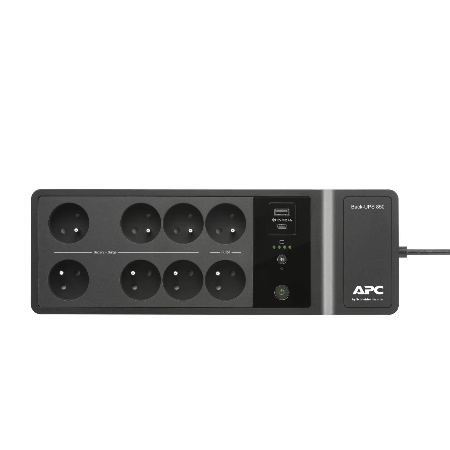 APC BE850G2-CP nepertraukiamo maitinimo resursai (UPS) Budėjimo režimas (neprisijungus) 850 VA 520 W