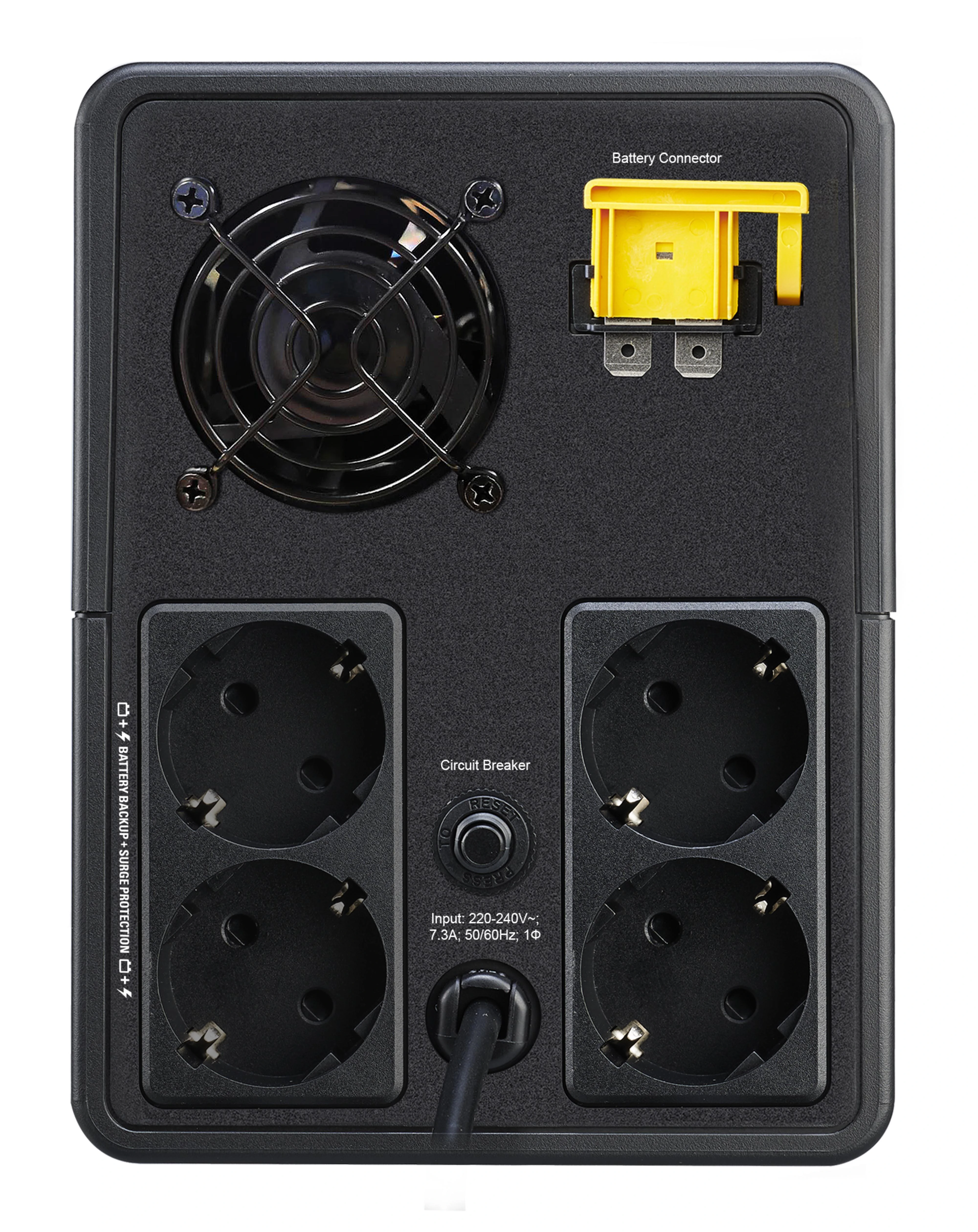 APC EASY UPS 1600VA, 230V, AVR, SCHUKO SOCETS