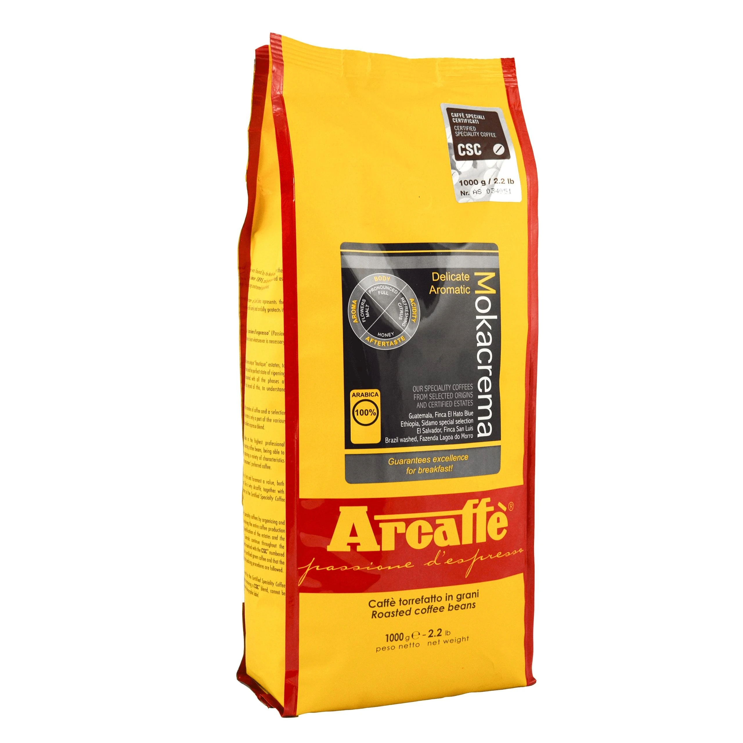Kavos pupelės Arcaffe 100% Arabica (8033959090121)