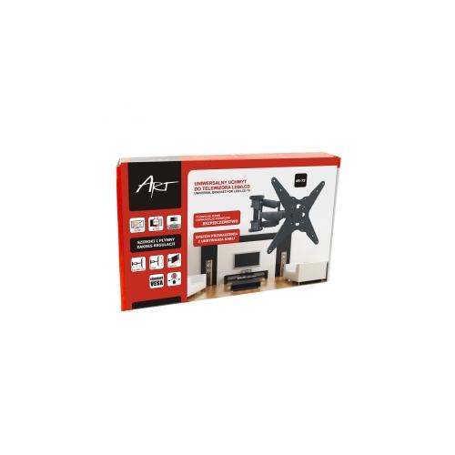 ART RAMT AR-73 Laikiklis AR-73 LCD/LED 19-55 35kg reg. vertikali / lygi dviguba ranka
