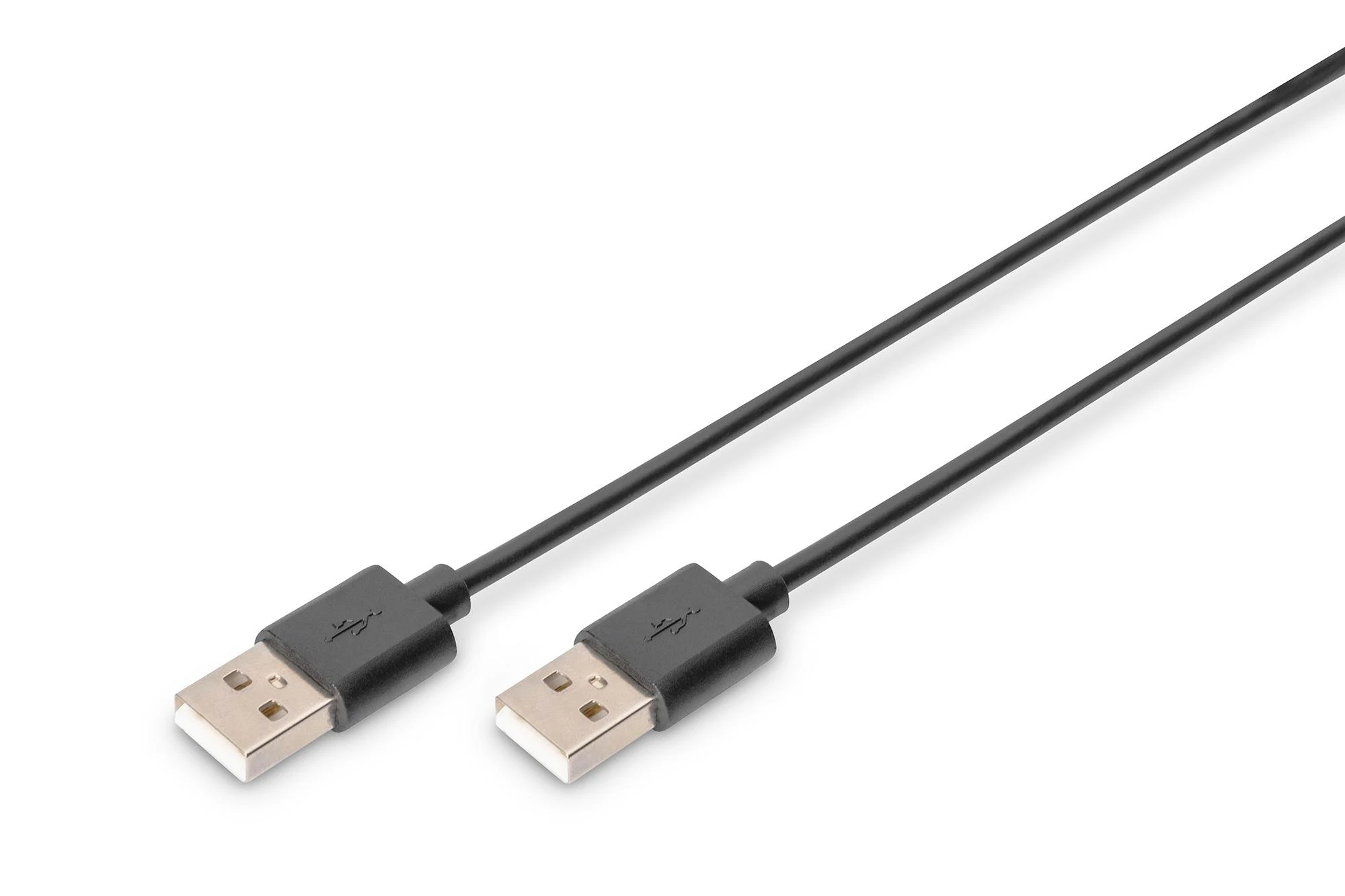 Assmann Electronic ASSMANN USB jungties kabelis tipas A M/M 1.0m USB 2.0 suderinamas bl