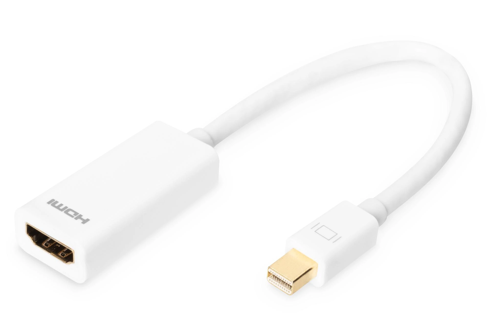 Mini DisplayPort į HDMI adapteris, baltas, 15 cm