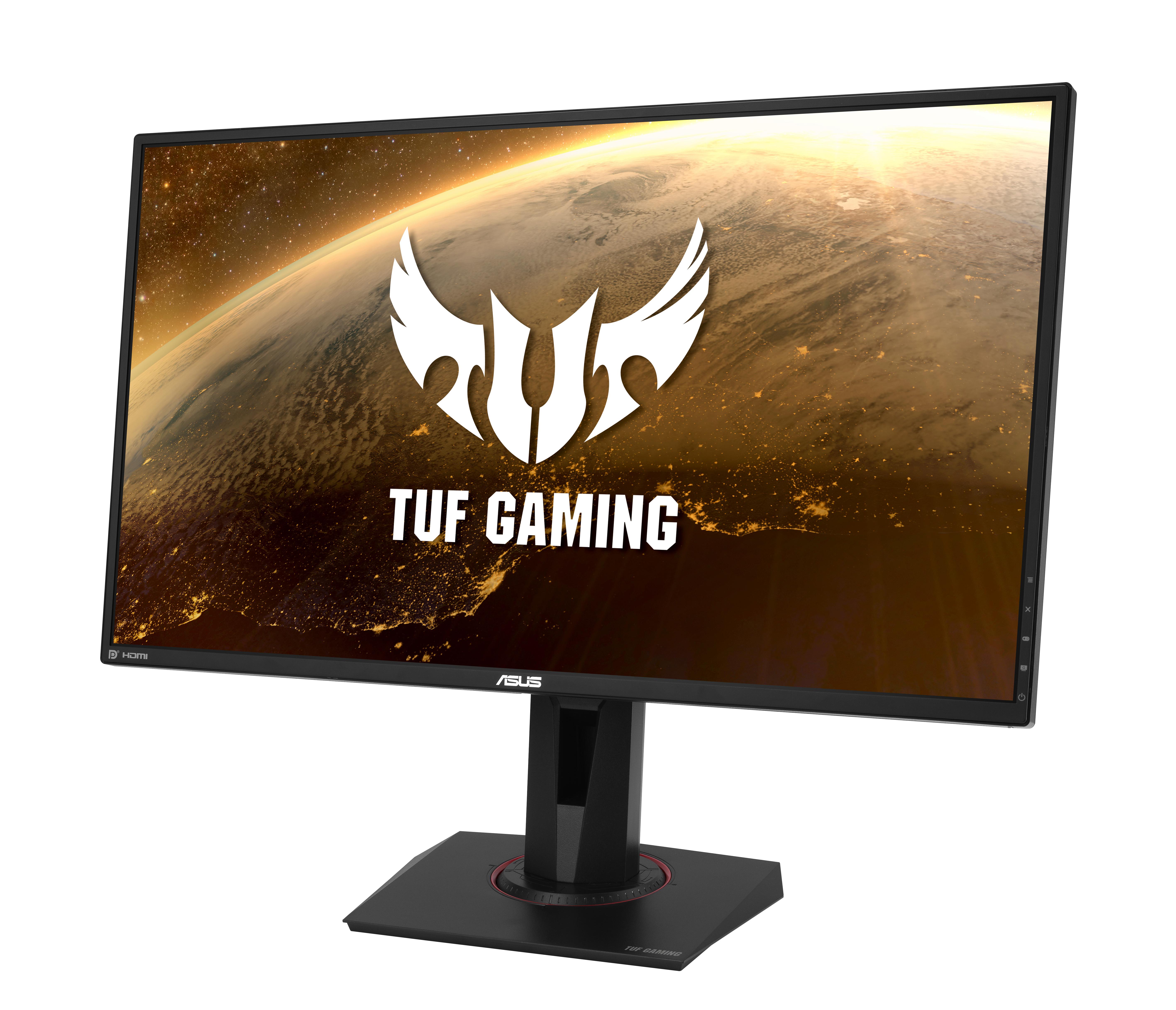 Monitorius Asus Gaming VG27AQ/IPS, WQHD, 2560 x 1440 pikselių, 16:9, 1 ms, 350 cd/m², Juodas