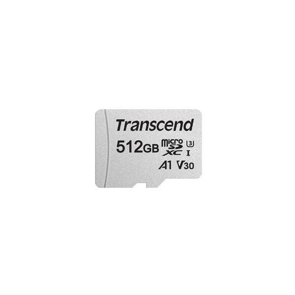 Atminties kortelė TRANSCEND 512GB Micro SD su adapteriu UHS-I U3 A1