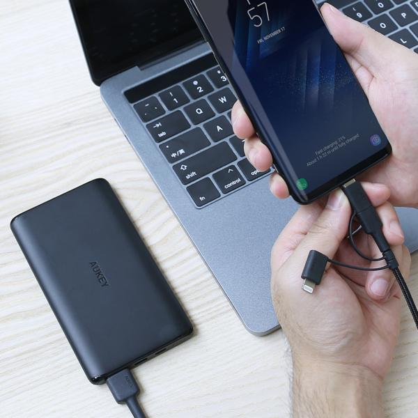 Aukey 3in1 pintas kabelis CB-BAL05