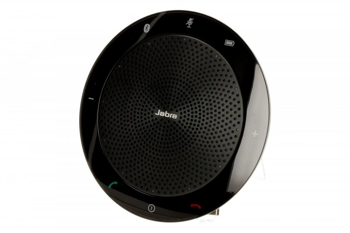 JABRA SPEAK 510 MS garsiakalbis, skirtas UC ir amp; BT USB konferencijos sprendimas 360 laipsnių mikrofono prijungimo ir atkūrimo nutildymo ir garsumo mygtukas