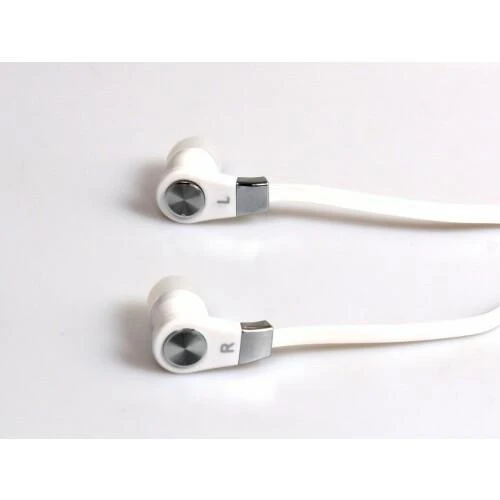 Į ausis įkišamos ausinės su mikrofonu Media-Tech Magicsound DS-2 MT3556W, baltos