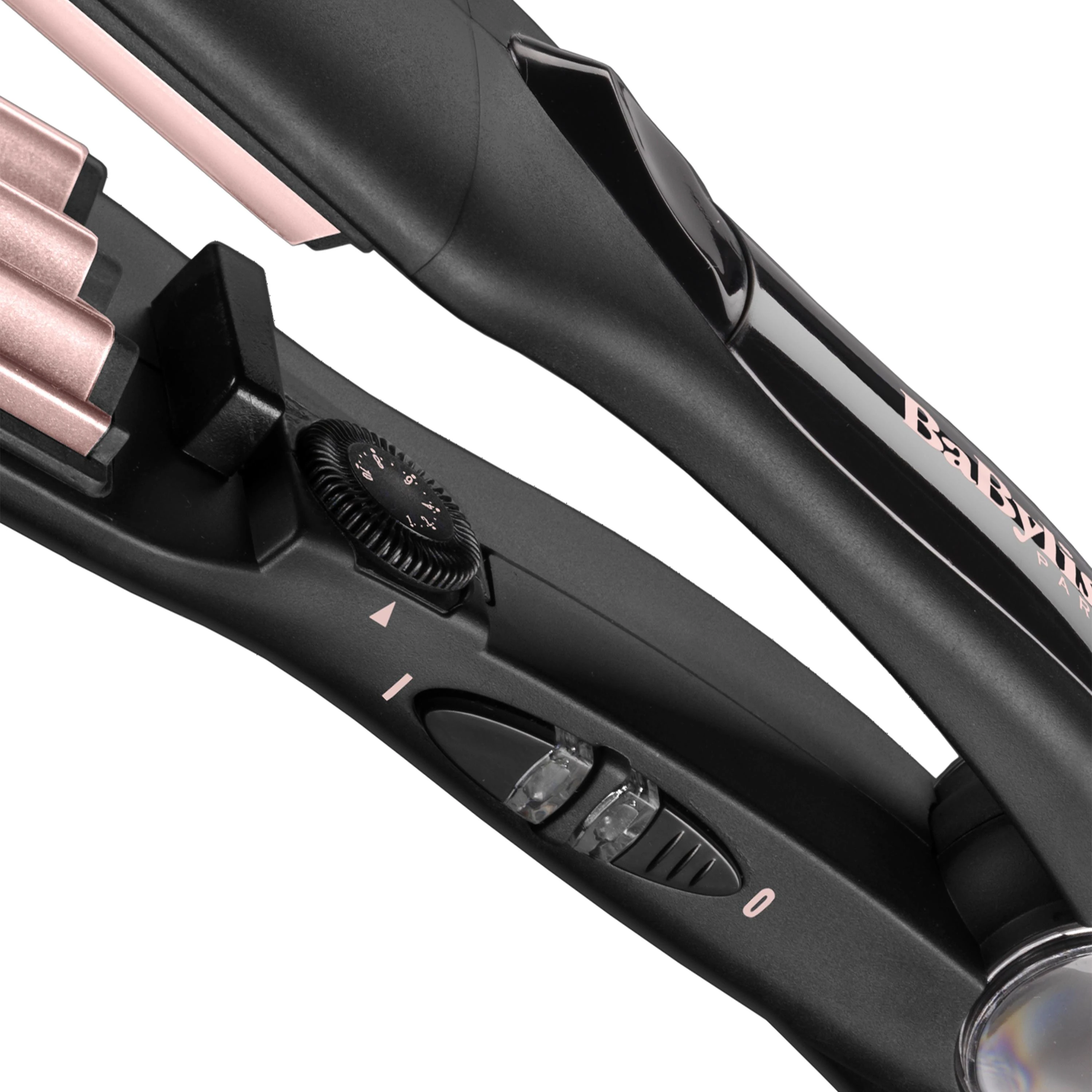 BaByliss 2165CE plaukų formavimo šukos Tekstūravimo žnyplės Šiltas Juoda, Rožinė 1,8 m