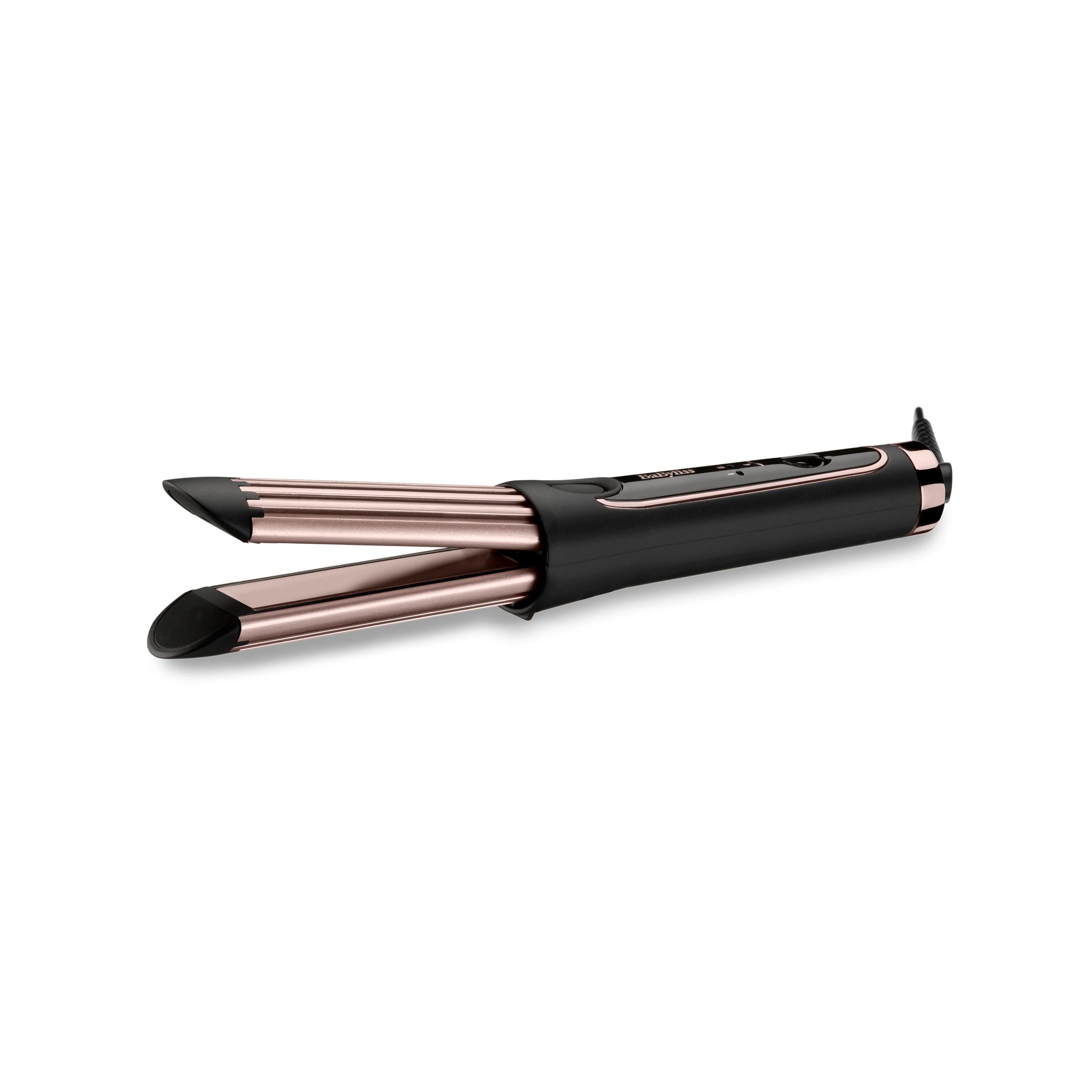 Plaukų Tieinimo Žnyplės - BaByliss Curl Styler C112E Quartz-Ceramic 3 Temperatūros Nustatymai Juoda Rožinė Aukso