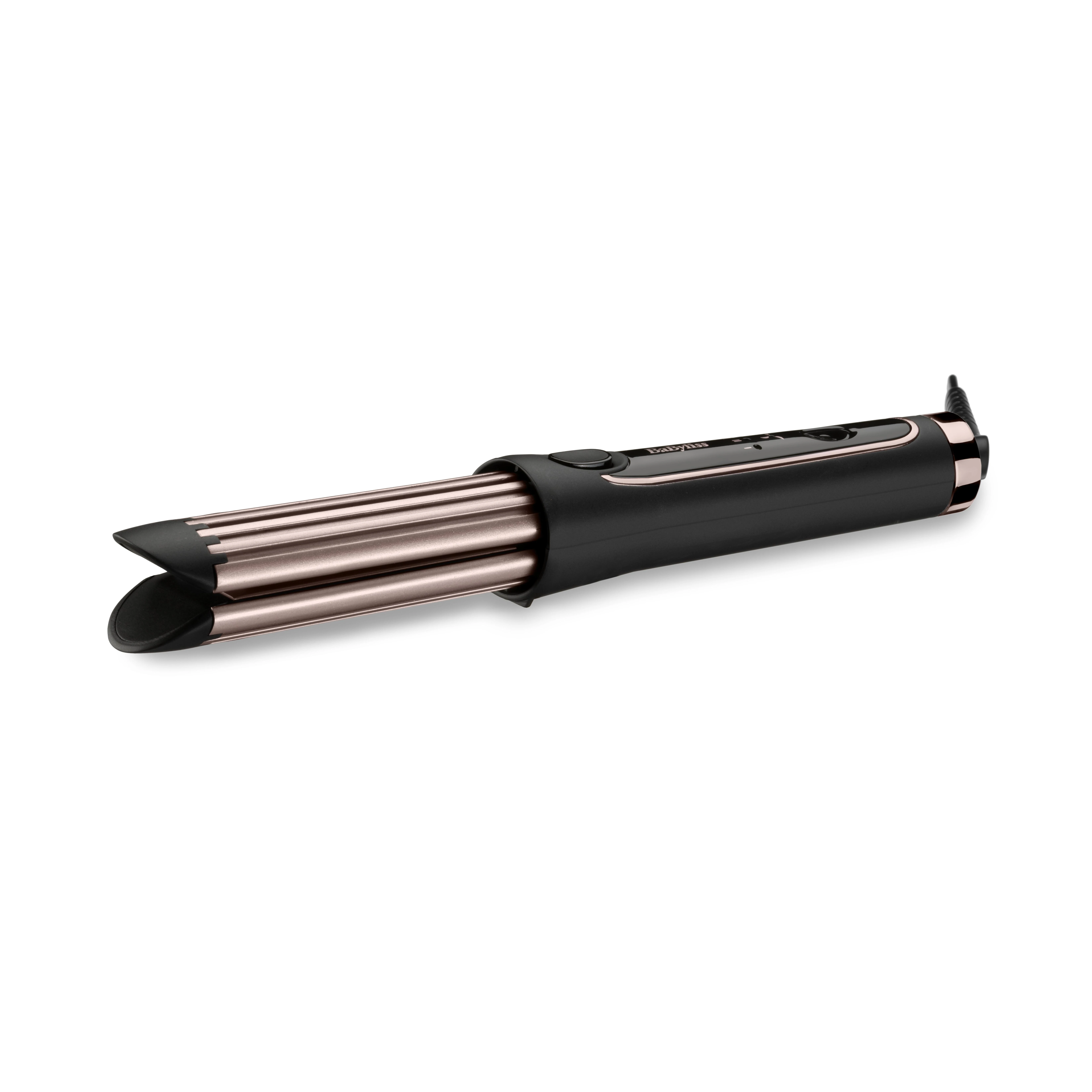 Plaukų Tieinimo Žnyplės - BaByliss Curl Styler C112E Quartz-Ceramic 3 Temperatūros Nustatymai Juoda Rožinė Aukso
