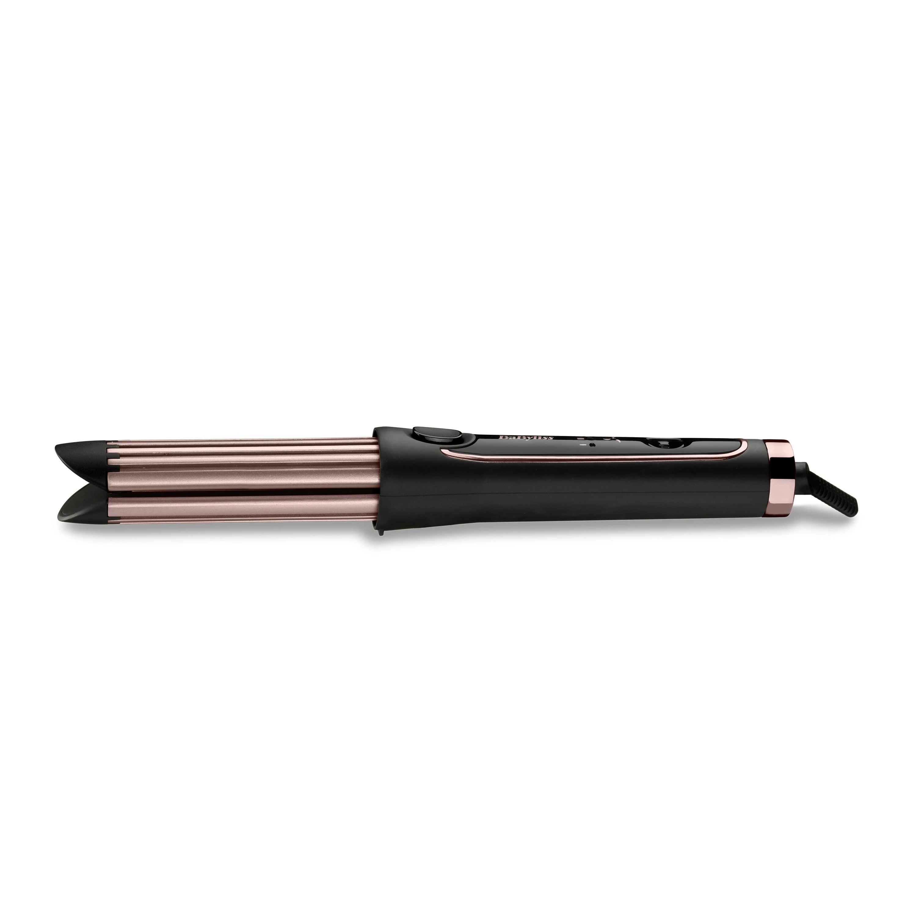 Plaukų Tieinimo Žnyplės - BaByliss Curl Styler C112E Quartz-Ceramic 3 Temperatūros Nustatymai Juoda Rožinė Aukso