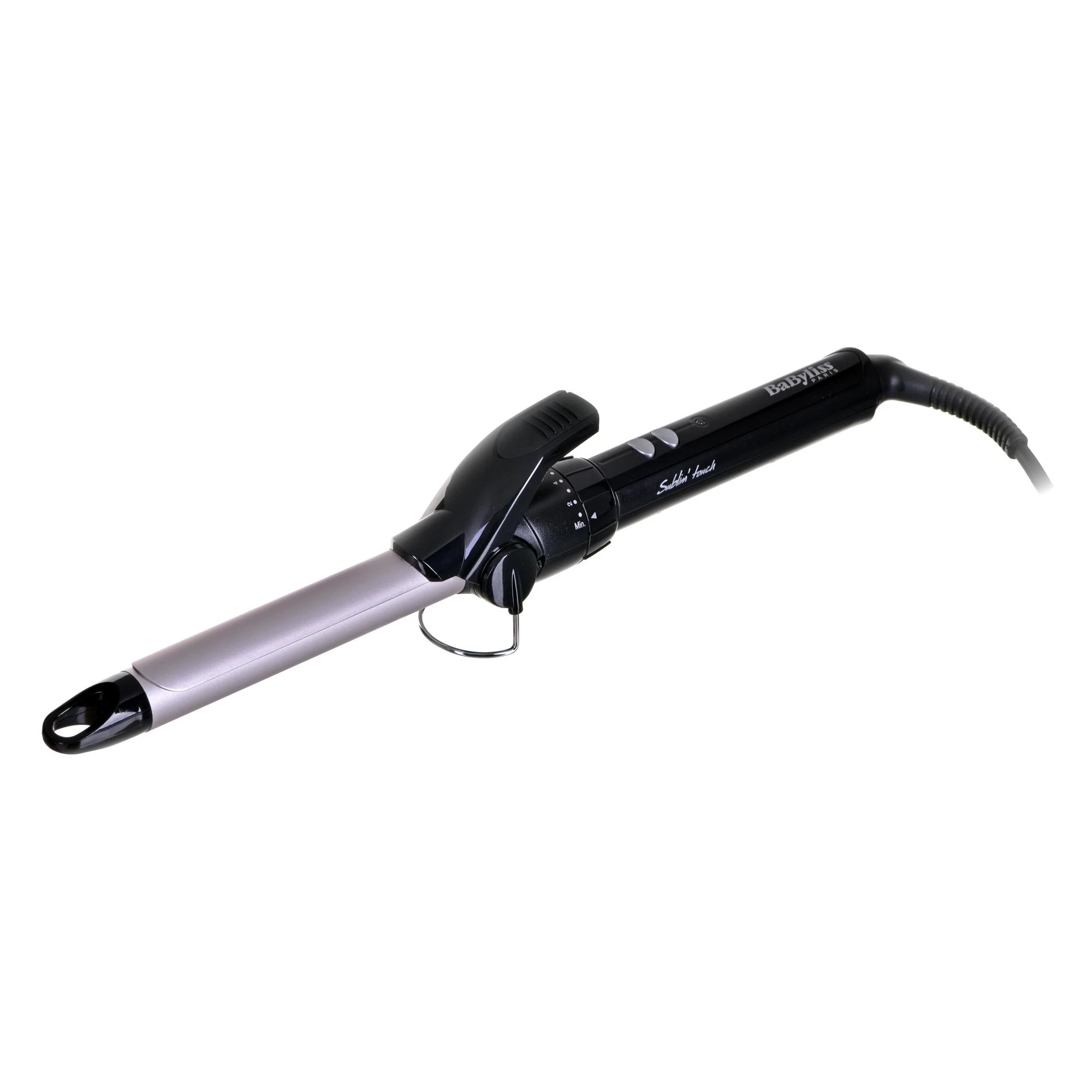 BABYLISS Plaukai Suktukas C319E Statinės skersmuo 19 mm, Temperatūra (min) 150 °C, Temperatūra (maks.) 180 °C, Šildymo lygių skaičius 10, Ekranas Nr, Juodas