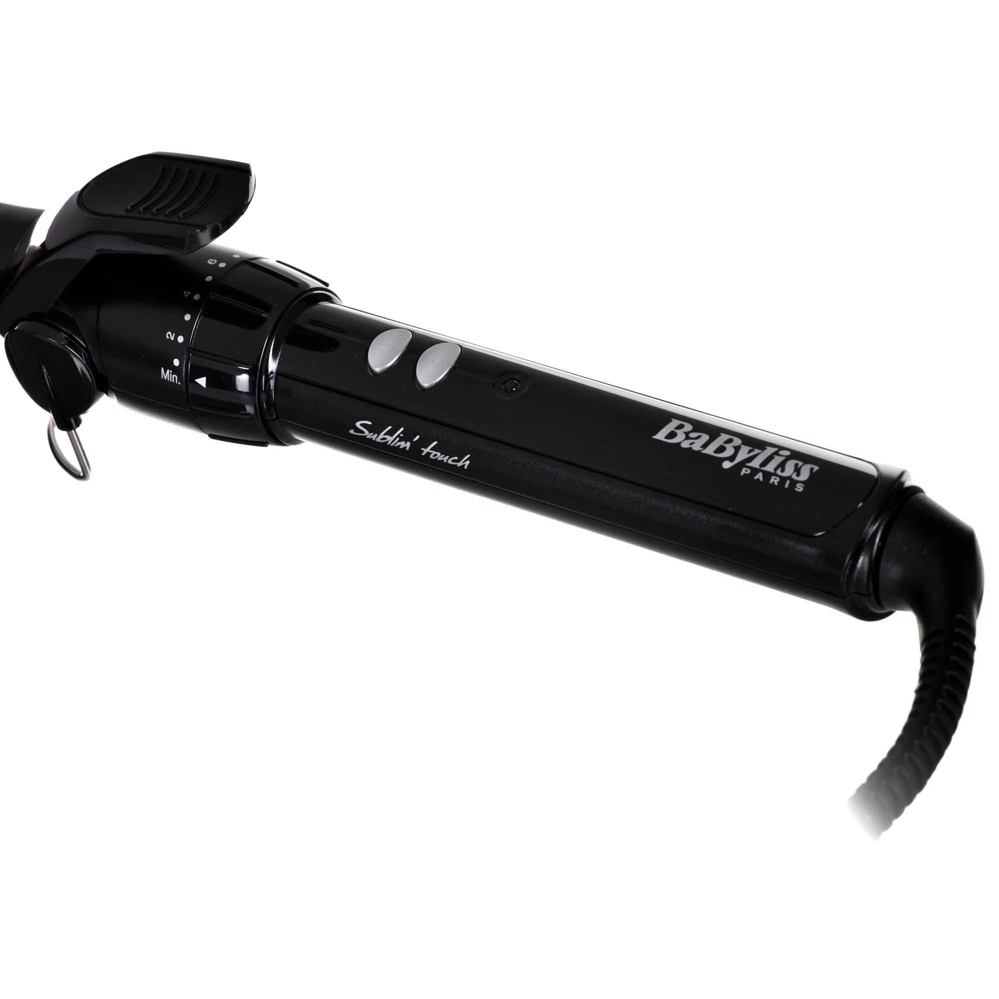 BABYLISS Plaukai Suktukas C319E Statinės skersmuo 19 mm, Temperatūra (min) 150 °C, Temperatūra (maks.) 180 °C, Šildymo lygių skaičius 10, Ekranas Nr, Juodas