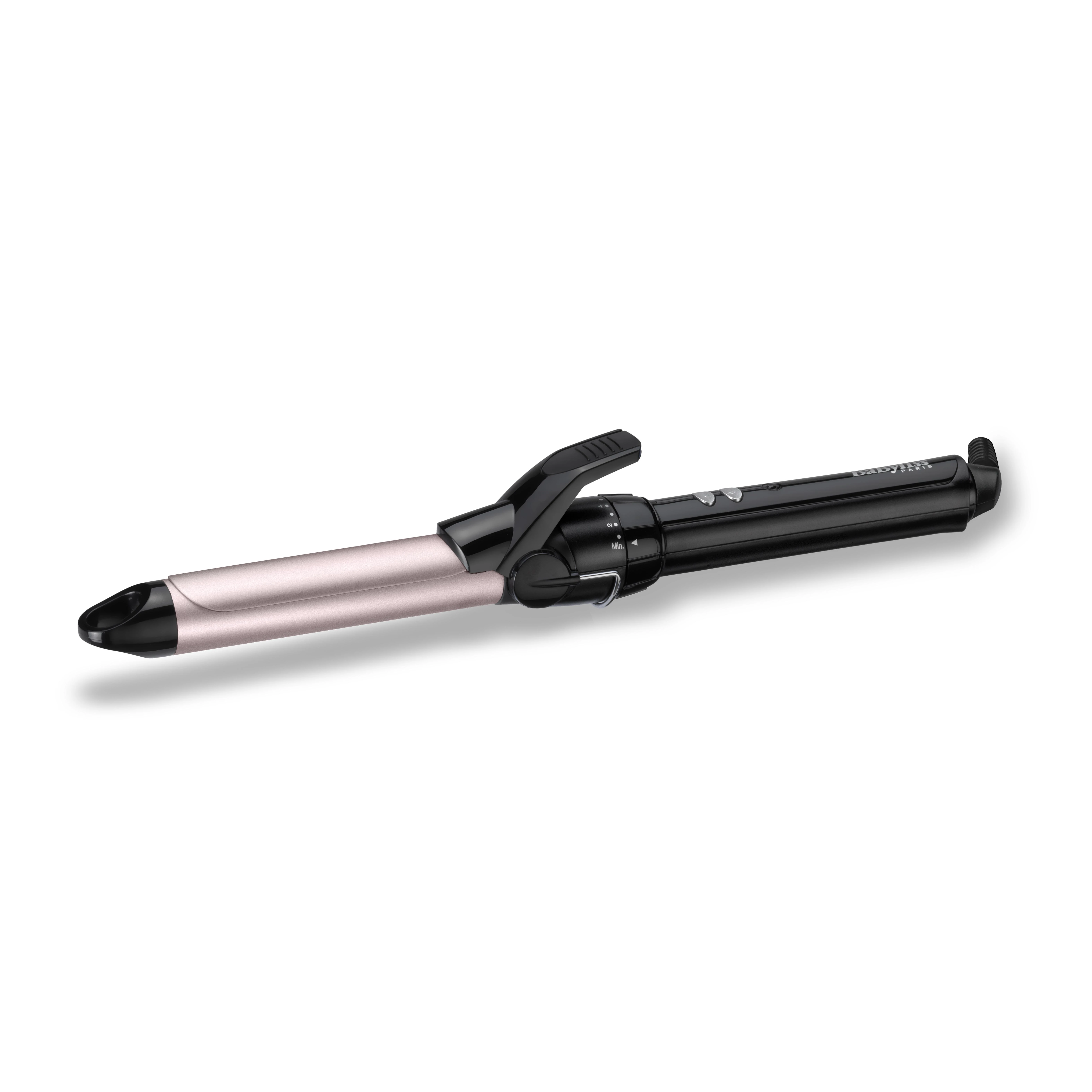 BABYLISS Plaukų garbanojimo žnyplės C325E Sublim Touch Curling Iron Barrel diameter 25 mm, Temperature (min) 150 °C, Temperature (max) 180 °C, Number of heating levels 10, Ekranas No, Juodas/pink, Yes, Yes, Yes