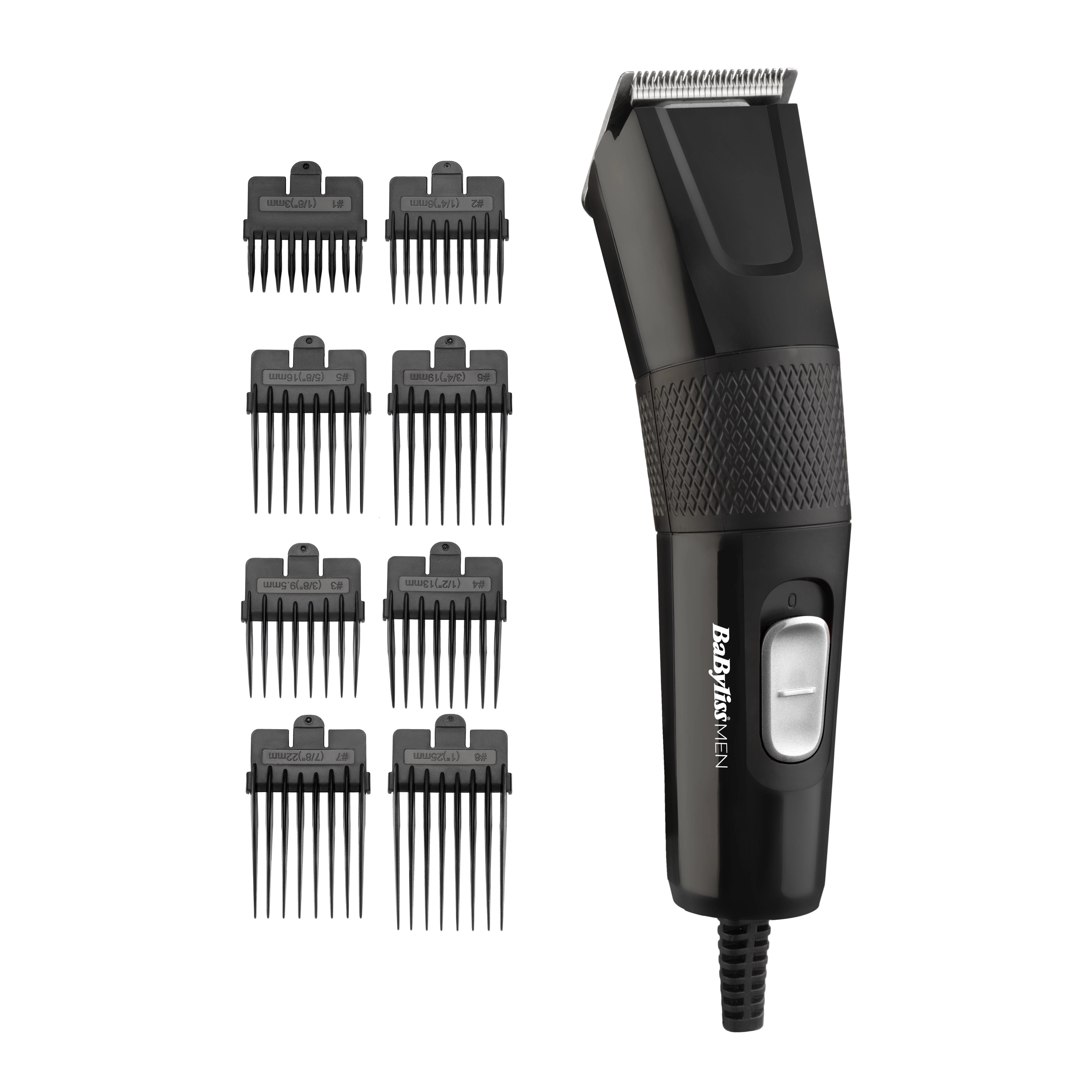 BaByliss E756E plaukų kirpimo mašinėlė Juoda