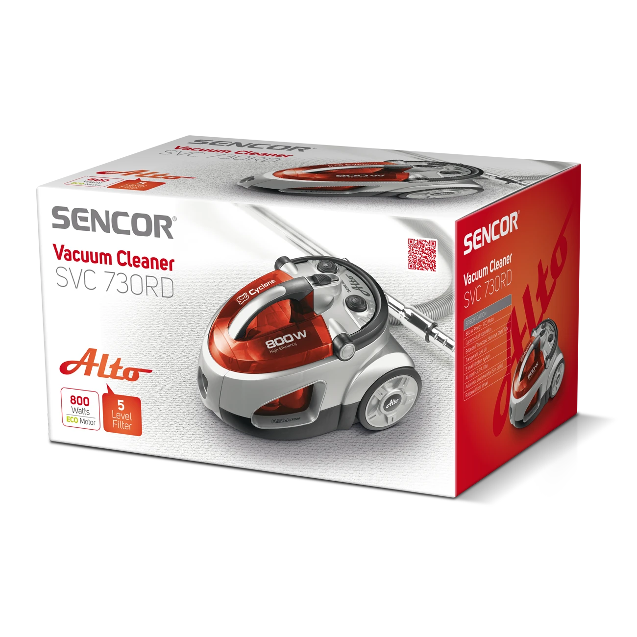Dulkių siurblys SENCOR - SVC 730 RD