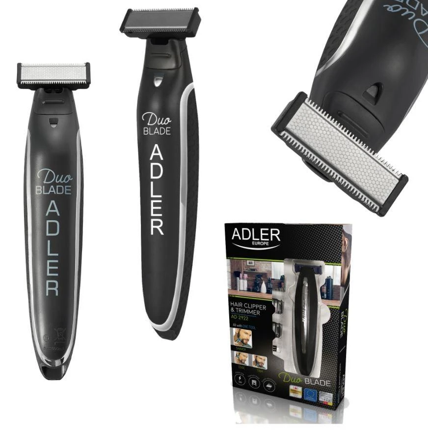 Adler Trimmer AD 2922 Barzdos žoliapjovė, Juodas