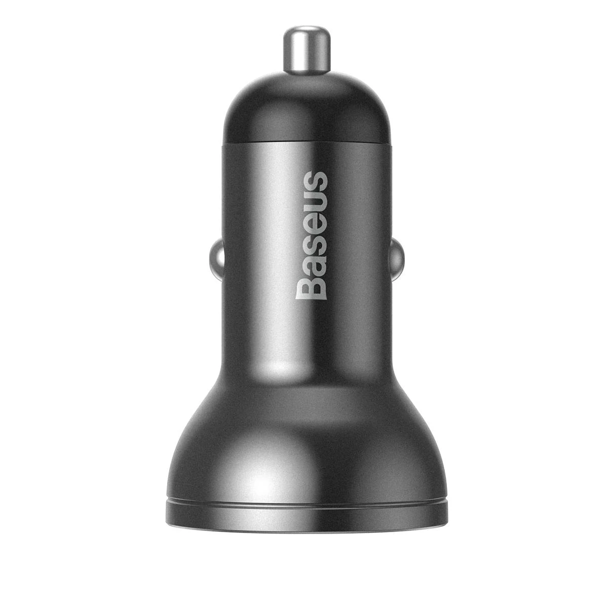 Baseus automobilinis įkroviklis 24W su 3-in-1 USB kabeliu 1.2m