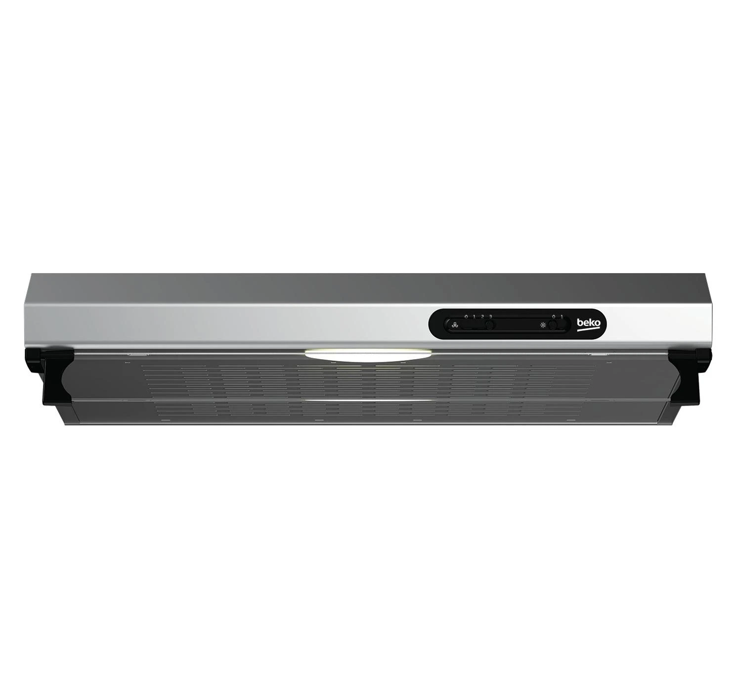 Gartraukis po spintele Beko CFB 6310 X (160 m3/h, 600mm, inox spalva)