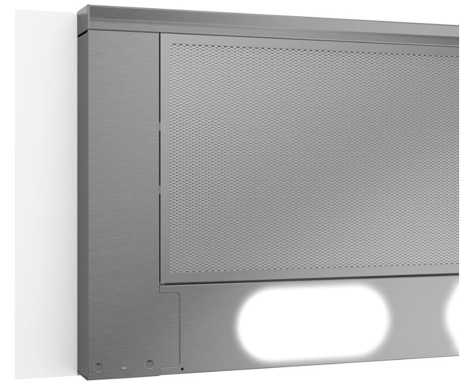 Gartraukis - Beko HNT61210X 280 m³/h Pusiau Įmontuojamas Nerūdijančio Plieno