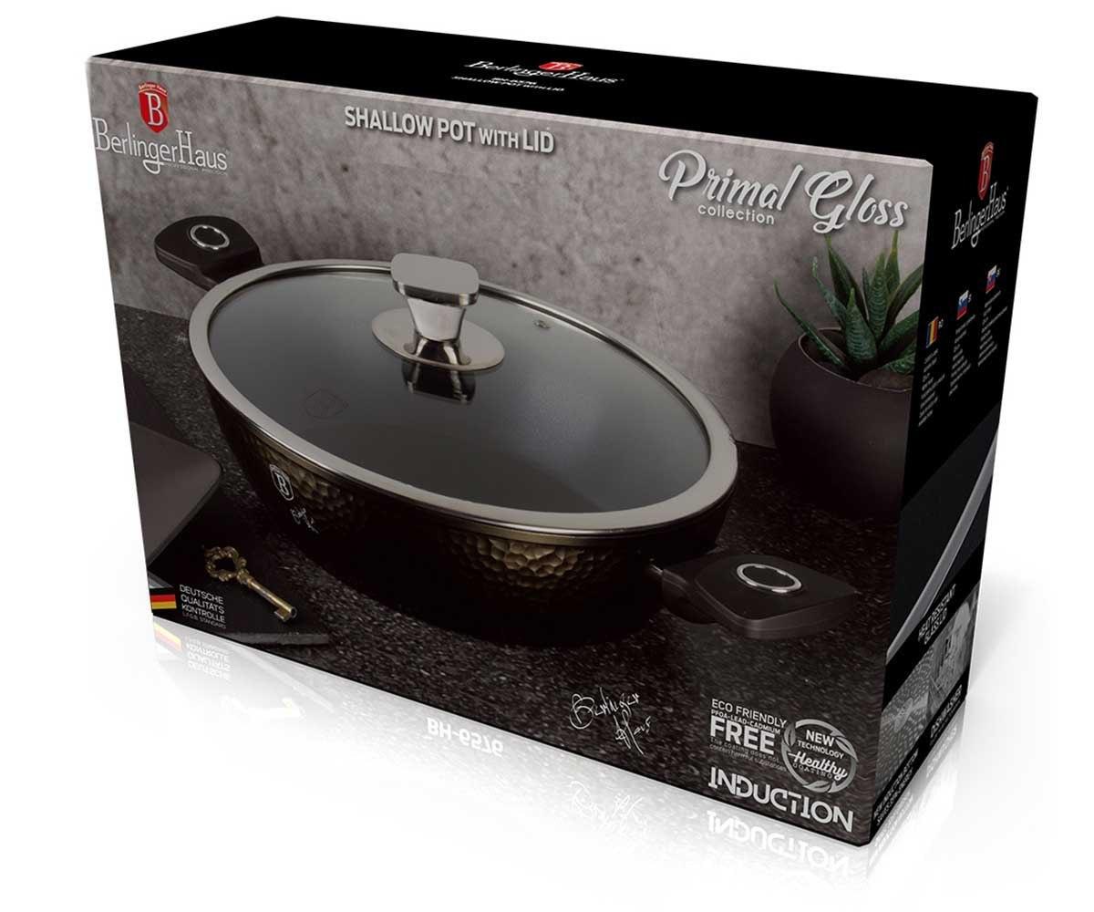 Puodas su dangteliu 28cm Berlinger Haus BH-6577 Primal Gloss