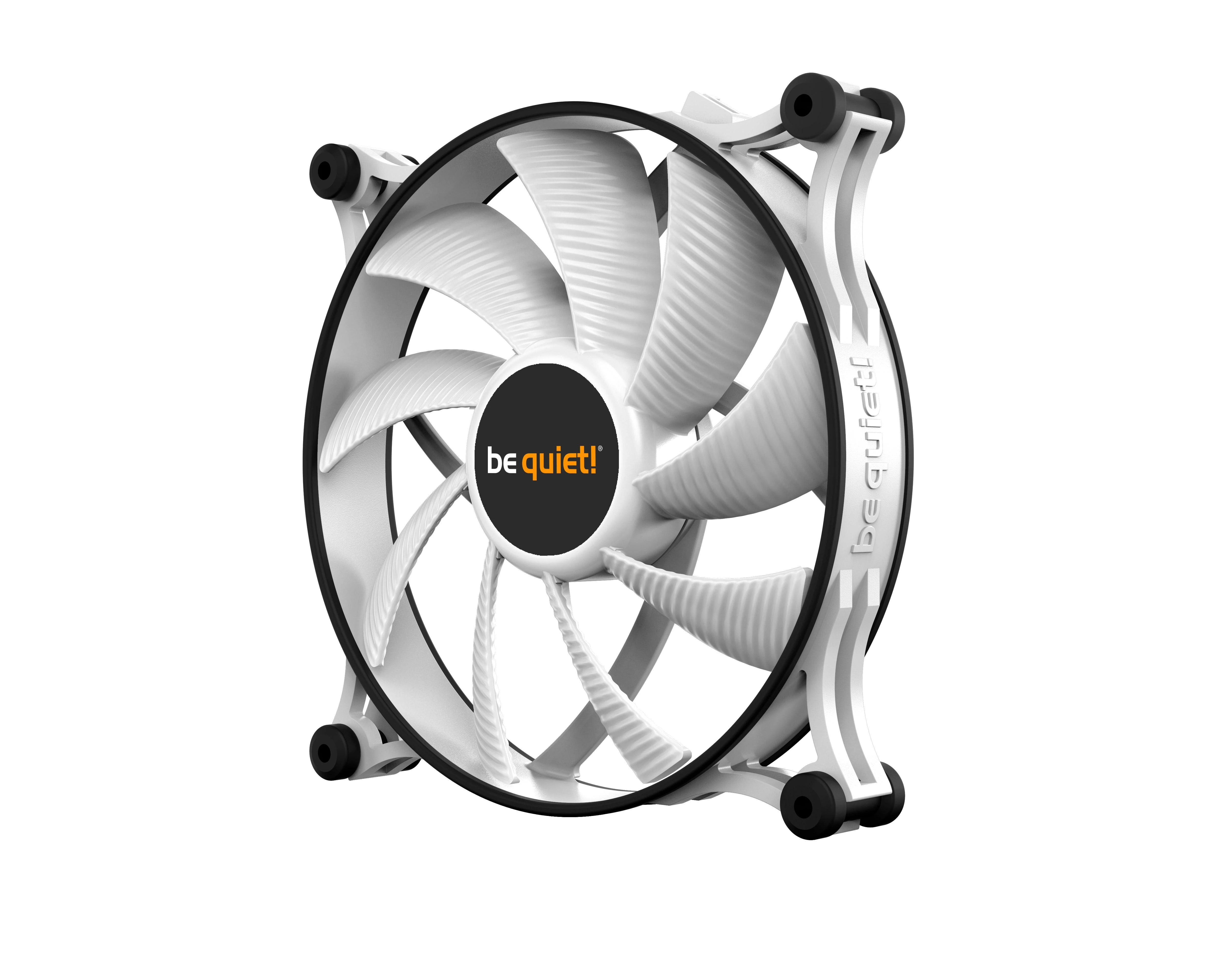 LISTAN BE QUIET Shadow Wings 2 Baltas 140mm PWM