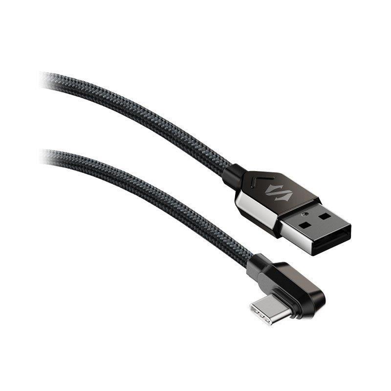 KABELAS USB-A Į USB-C ANGLED/89010199A BLACKSHARK