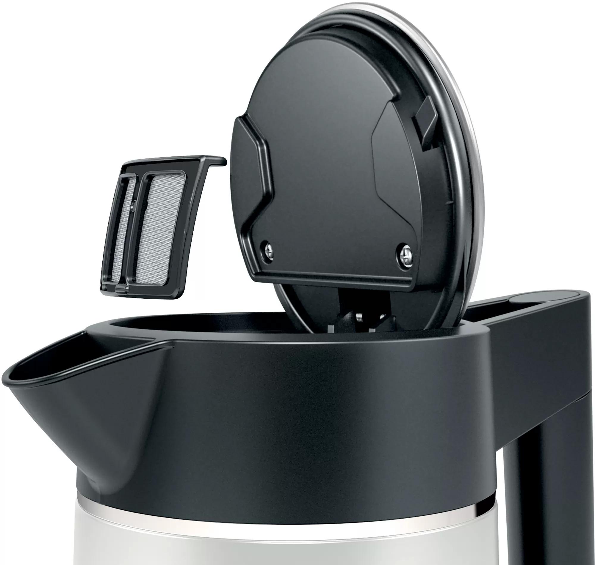Virdulys Bosch TWK5P471 DesignLine, Sidabro spalvos, 1,7 L
