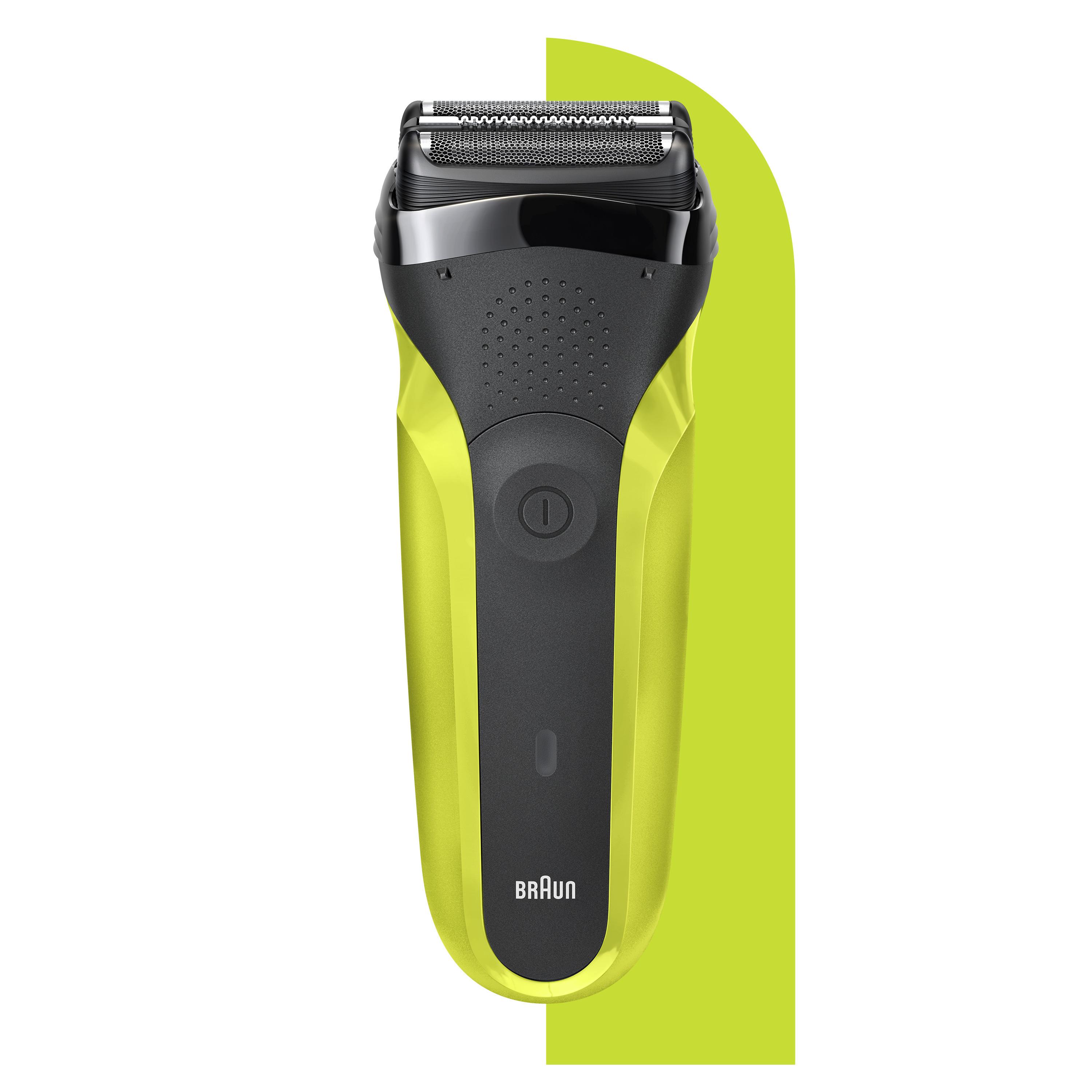 Barzdaskutė Braun | Shaver | Series 3 Shave&Style 300BT | Operating time (max) 30 min | NiMH | Juodas/Žalias