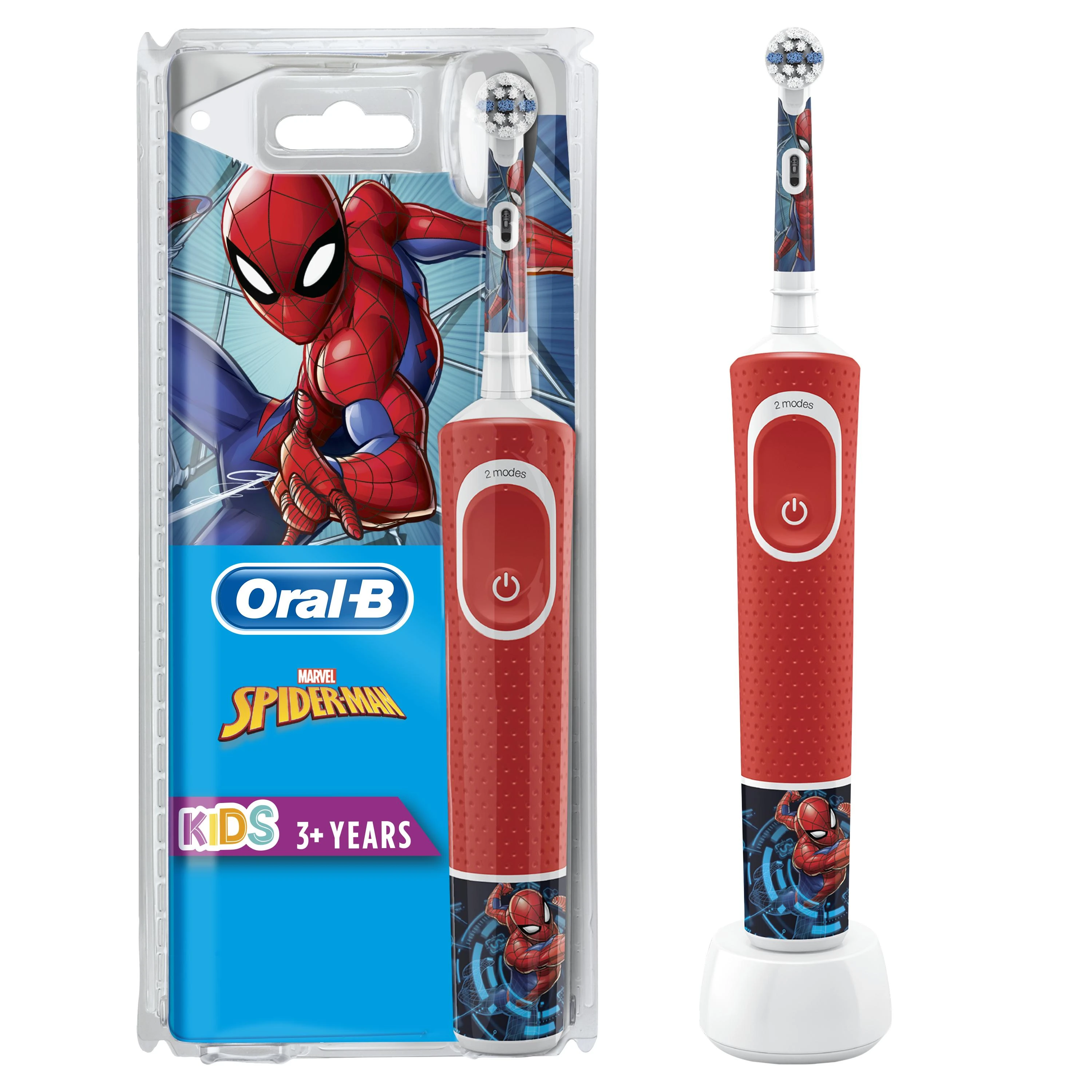 Elektrinis dantų šepetėlis ORAL-B BRAUN D100 SPIDERMAN